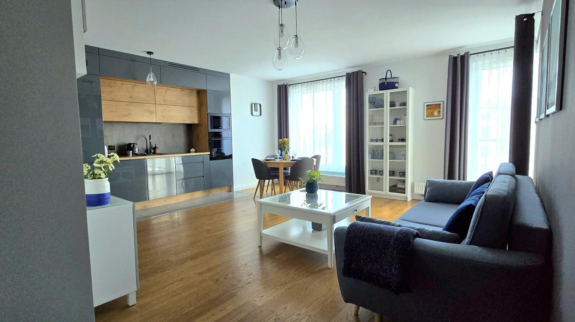 Apartament Dreams Przystan Letnica By Triapart Danzig Exterior foto